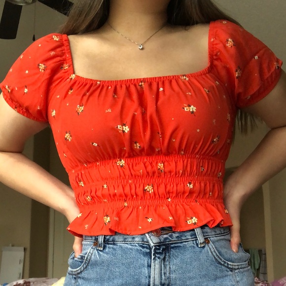 Forever 21 smocked top - Picture 3 of 3